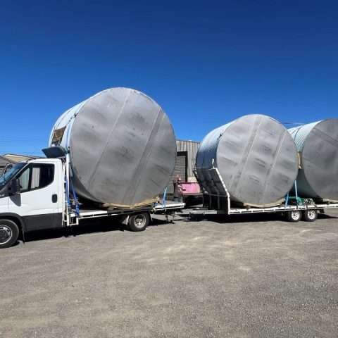 stainless steel water tank delivery to Warrnambool